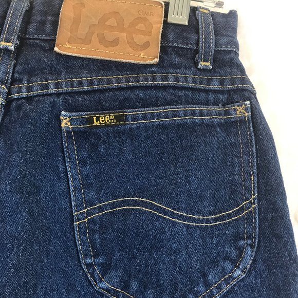 Vintage LEE  High Rise "Mom" Style Jeans raw edge - Picture 8 of 9